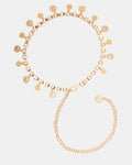 COIN CHAIN BELT GOLD